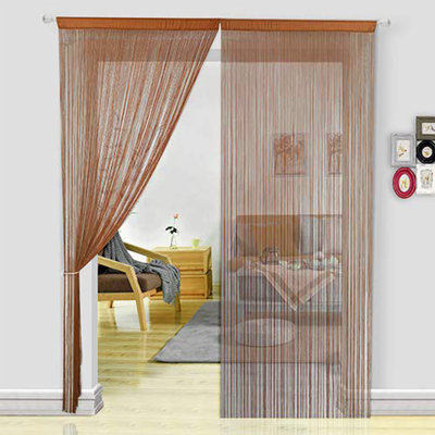 Semi Sheer Curtains / Drapes Single Panel