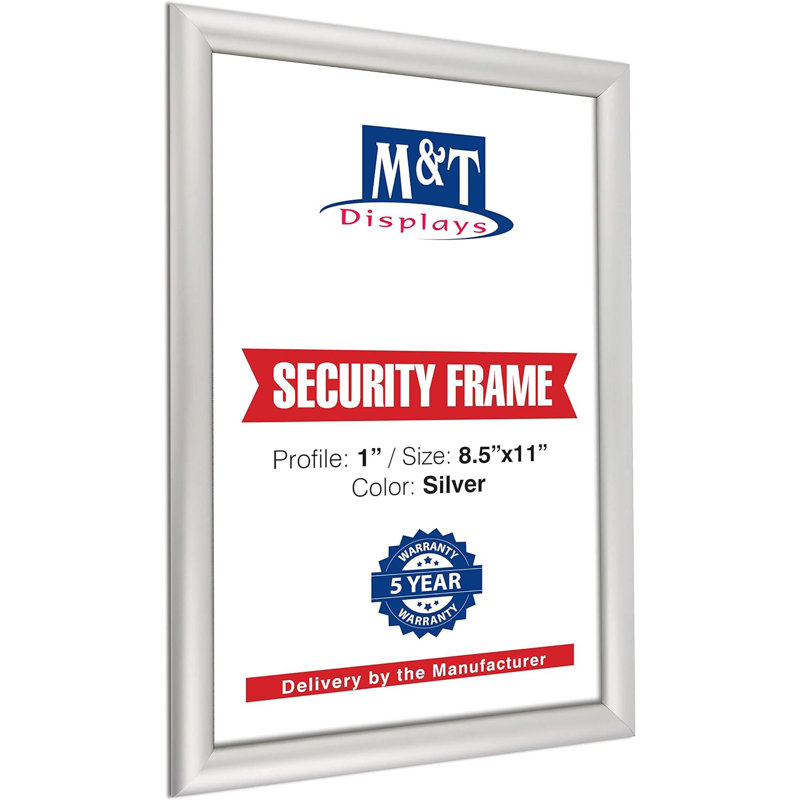 Aluminum Security Snap Poster