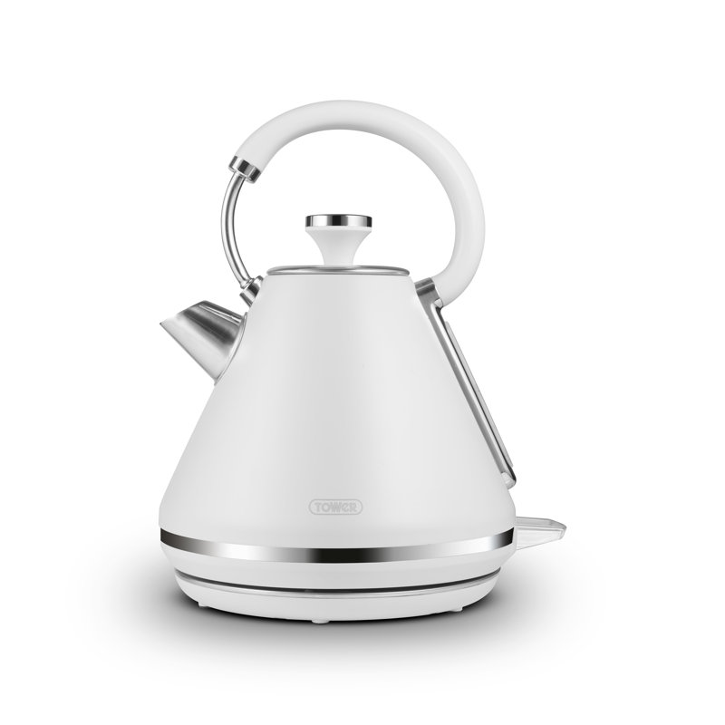 ​​Tower T10087 Mirage Kettle with Digital Control Panel, Variable Temperature Function, Rapid Boil Technology, Viewing Window, Removable Filter, 3kW, 1.7L