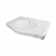 The Renovators Supply Inc. 21'' White Vitreous China Rectangular Bathroom Sink with Overflow