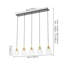 Luminaire suspendu pour cuisine 5 lumières