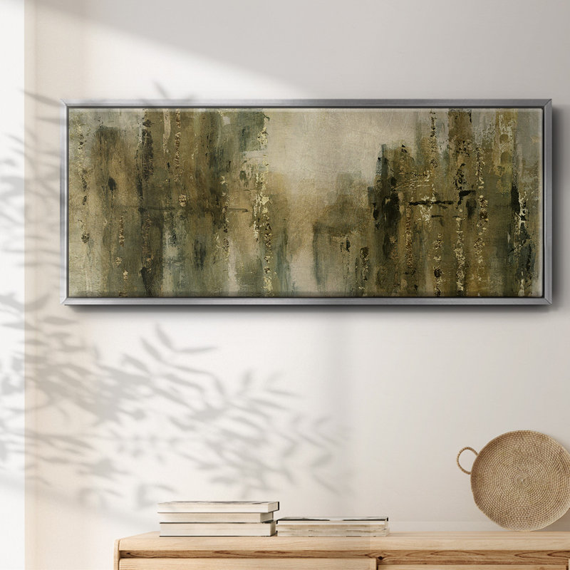 Gold City Shine - toile encadrée, H 8 po x l 20 po