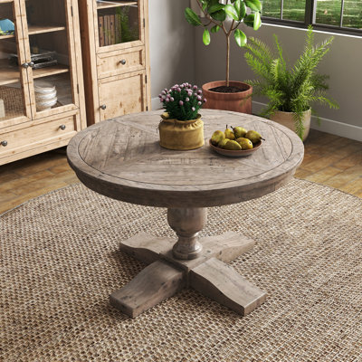 Solid Wood Round Dining Table