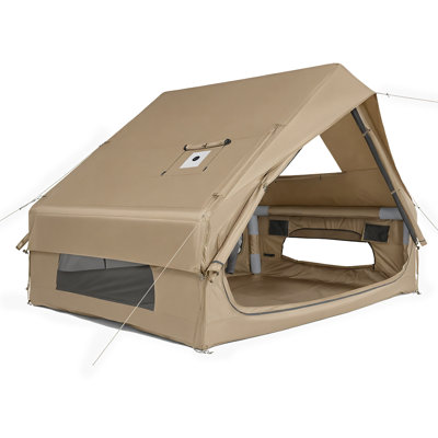 Inflatable Tent For Camping,3-5 Person Capacity, UV-Resistant And Waterproof