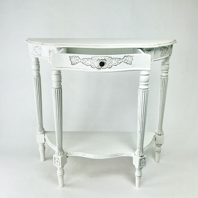 Briony 34'' Console Table, White