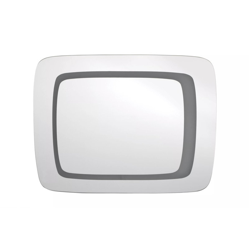 Metal Flat Wall Mirror