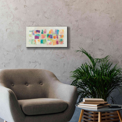 «Popsicles Horizontal» par Mike Schick, estampe numérique sur toile