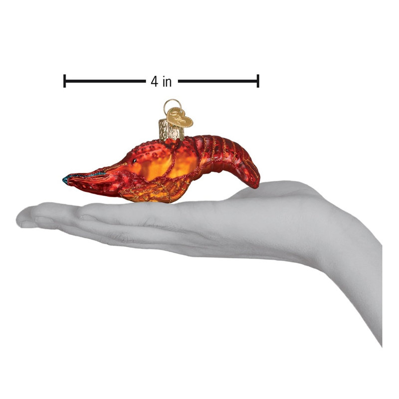 Ornement figurine suspendu crawfish