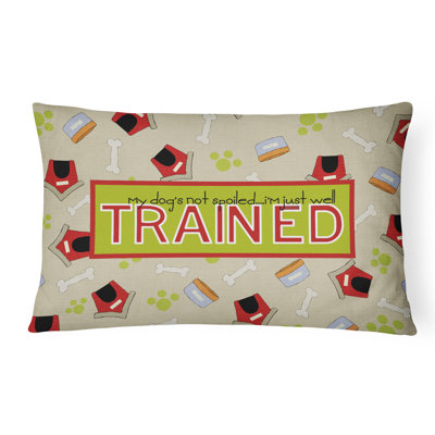Coussin décoratif intérieur/extérieur non abîmé my dog i is juste