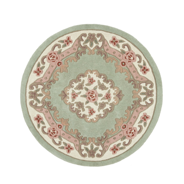 Comfort Oriental Wool Hand Woven Green