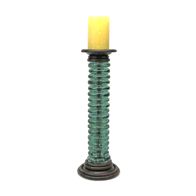 Rhine Tabletop Candlestick, 11.5" H x 4" W x 4" D