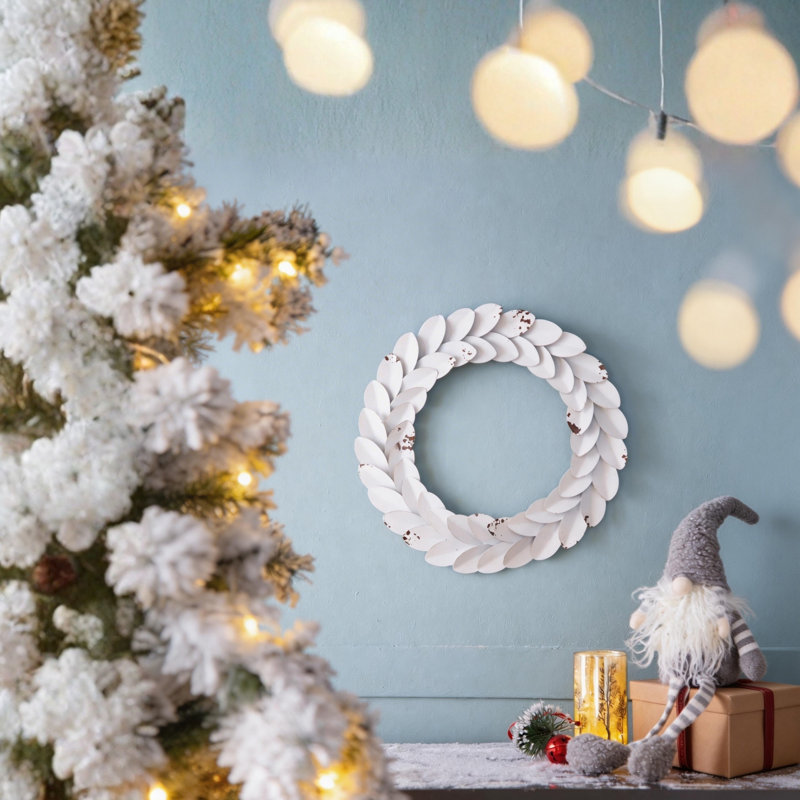  Faux Iron 16.5'' Wreath