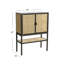 Armoire en rotin et bois Boho-1424824553