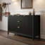 Buffet avec 3 tiroirs et portes à fermeture en douceur Artistic Wave-design-1867260687