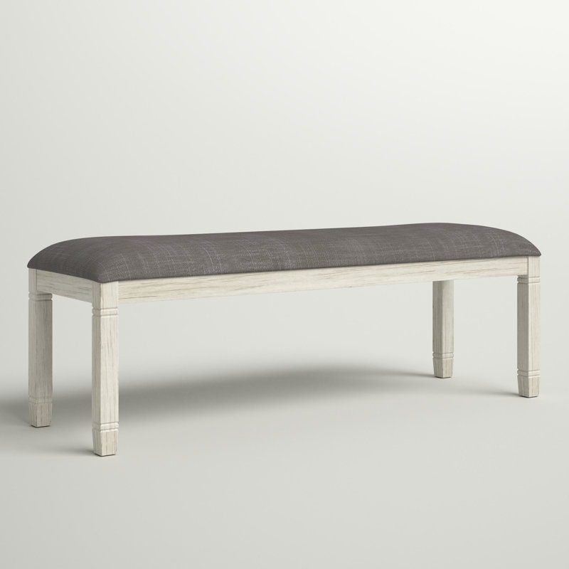 Banc Rockdale, Blanc, Gris foncé