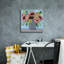 Toile épique Graffiti «Poppy Power» par Jeri Hauth, 18 po x 18 po-117052115