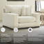 Chaise et demi en polyester Calloway