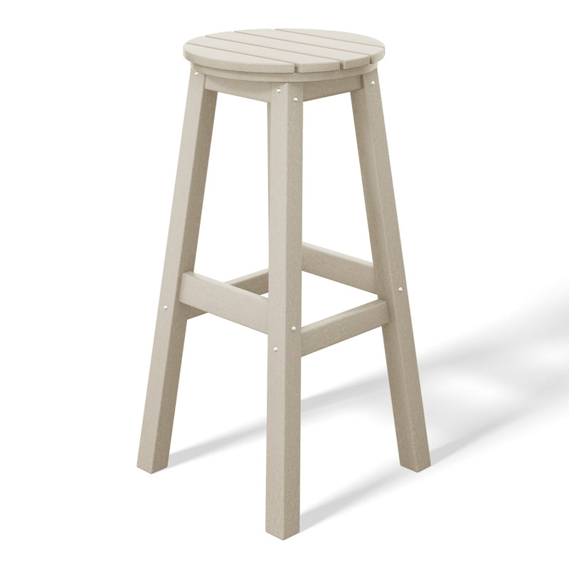 Tabouret d'extérieur Laguna, Gris clair, 29"