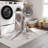 Machine Washable Austin Brown/Beige Rug-1871304804