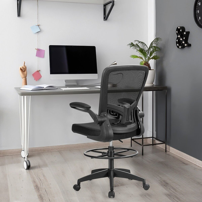 Inbox Zero Braegger Drafting Chair