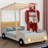 Car Bed With Pillow, Ceiling Cloth And LED-1501991724