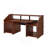 Annette Music Desk, Walnut & Black Finish OF00994