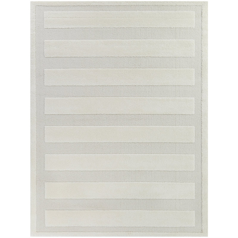 Hyder Striped Indoor Rug, Rectangle 5'3" x 7'