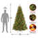 North Valley Spruce Tree with Multicolor Lights