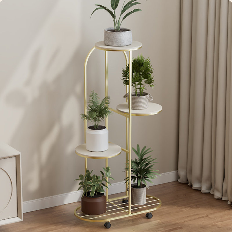 Plant Stand, Gold