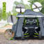 Atv Round-top Portable Shed 10'x10'x8'-119728020