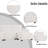 Modular Sectional Sofa,3-Seat,L-Shape Design,Gray-1496914925