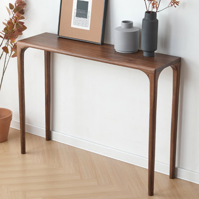 American style simple rectangular console table