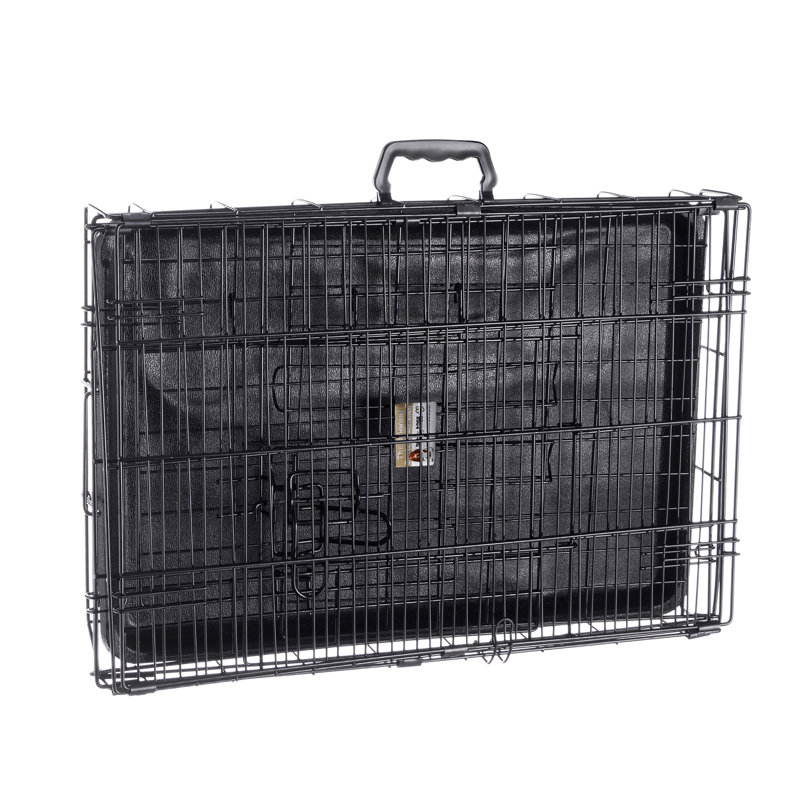 Chenil pour chien avec portes doubles PETMAker, H 19 po x P 17 po x l 24 po