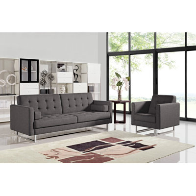 Upholstered 87'' Sleeper Sofa