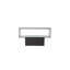 Ilirjan Glass Top Floor Shelf End Table
