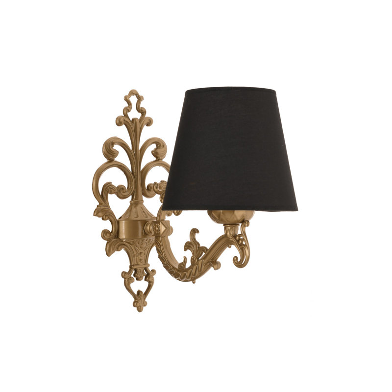 Lampe murale, Doré