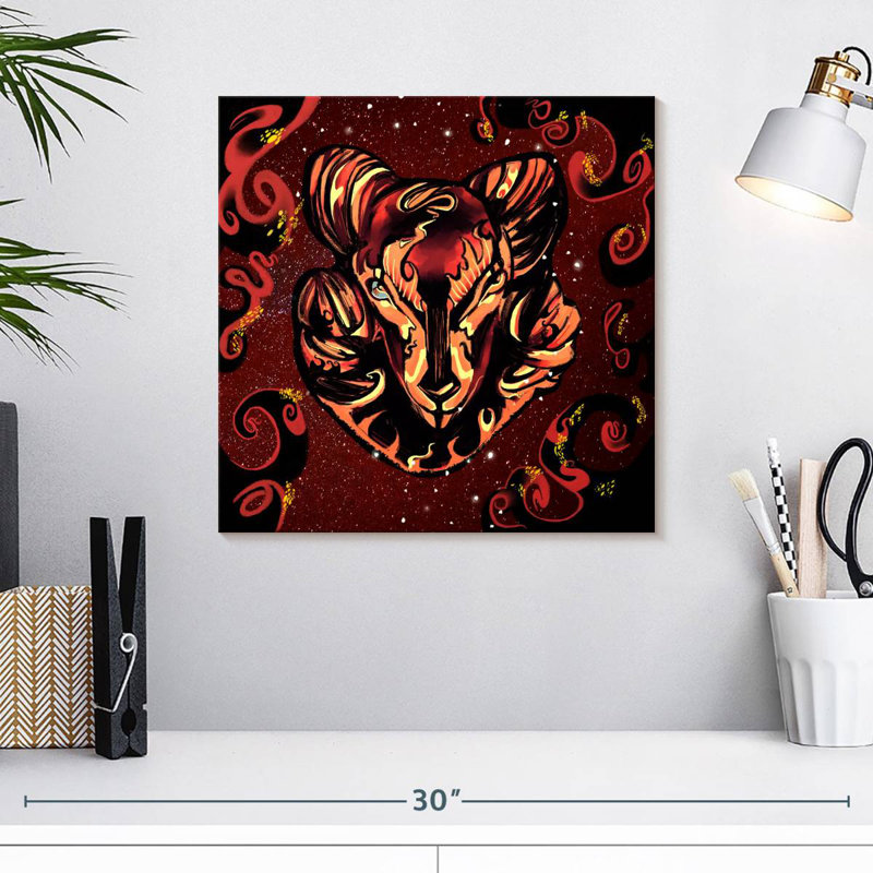 Adella Zodiac Collection Aries, 16" H x 16" W