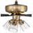 Pro Plus 104 Clear 4 Light Kit 52'' Ceiling Fan with Light Kit-10757340