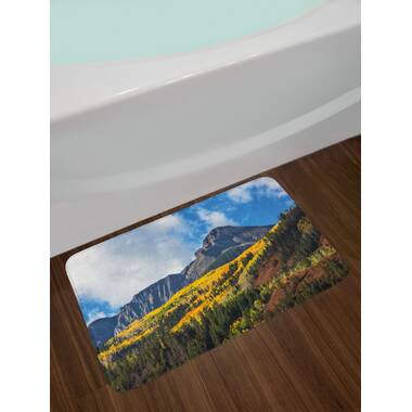 Loon Peak Williamson Rocky Mountain Welcome Doormat, Brown