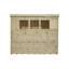 8 Ft. W x 8 Ft. D Shiplap Pent Wooden Shed