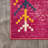 Blairsville Tribal Love Geometric Pink/Multi Rug-468843178