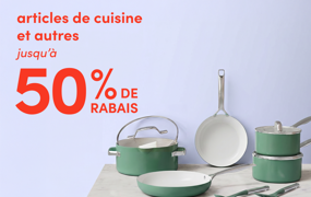 articles de cuisine et autres en solde