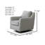 Upholstered Swivel Accent Chair