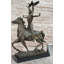 Majestic Sculpture en bronze de Guerrier à cheval avec des personnages ailés - Mythique statue héroique
