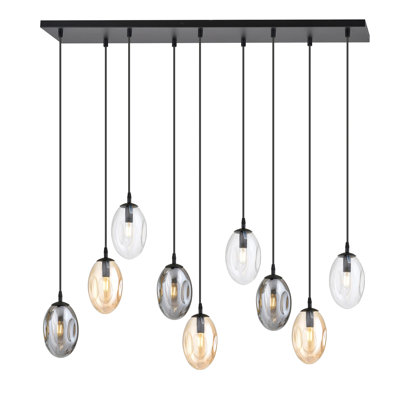 Englewood 9 - Light Black Pendant