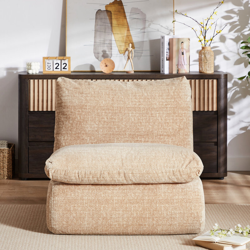Méridienne confortable, construction stable, courbe ergonomique, tissu doux