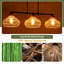 3 - Light Natural Kitchen Island Pendant