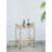 Lorriane Aluminium Bar Cart
