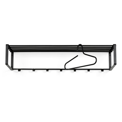 Rex Steel Wall 7 - Hook Wall Mounted Coat Rack