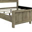 Ensemble de chambre avec lit à panneaux, commode et miroir Aason-129756890-129756891